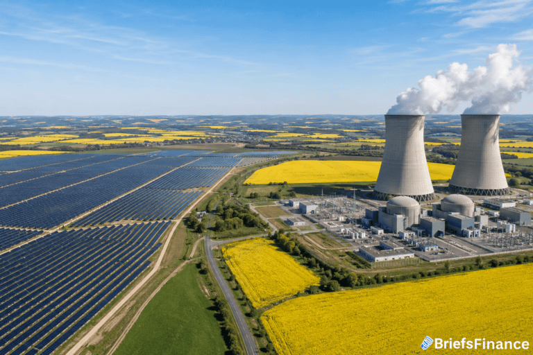 France's Nuclear Reactors Are Now Bending Around Europe's Solar Hours
