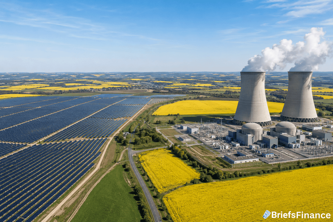 France's Nuclear Reactors Now Flex Around Europe's Solar Hours
