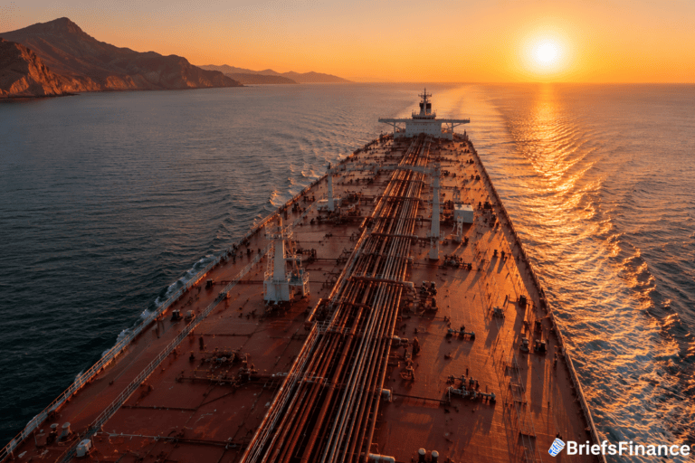 An Iraqi Supertanker Just Turned Around At The Strait Of Hormuz